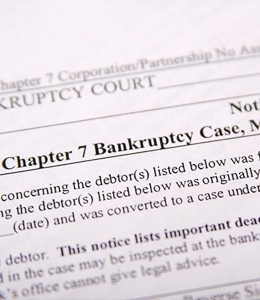 Chapter 7 Bankruptcy